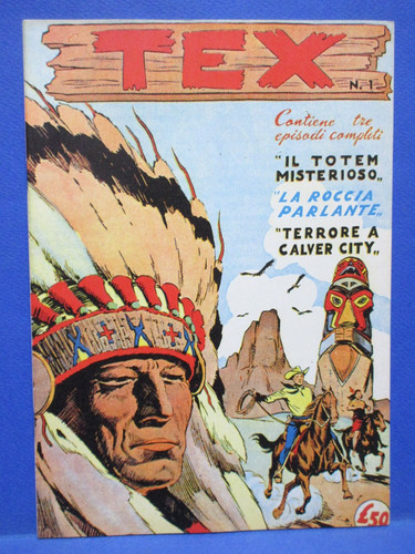 Tex albo oro prima - d', serie